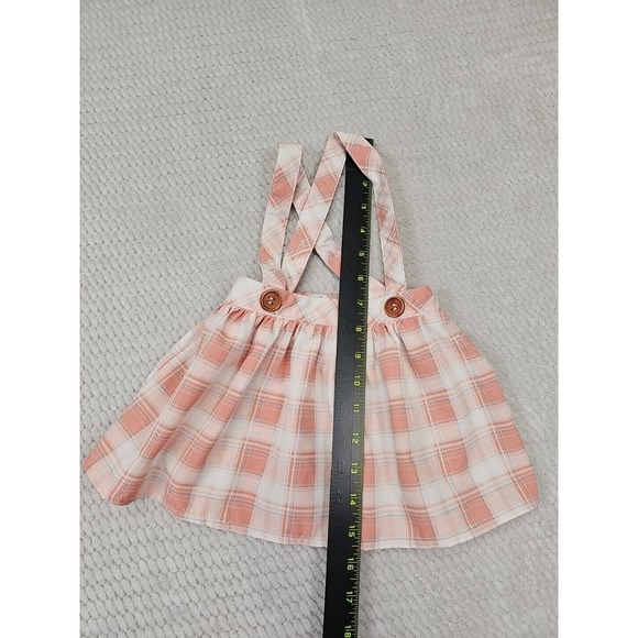 Baileys Blossoms Dress & Body Suit Babygirls 9/12 Months Shimmer & Plaid - Picture 2 of 8